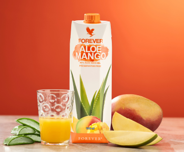 Aloe mango juice