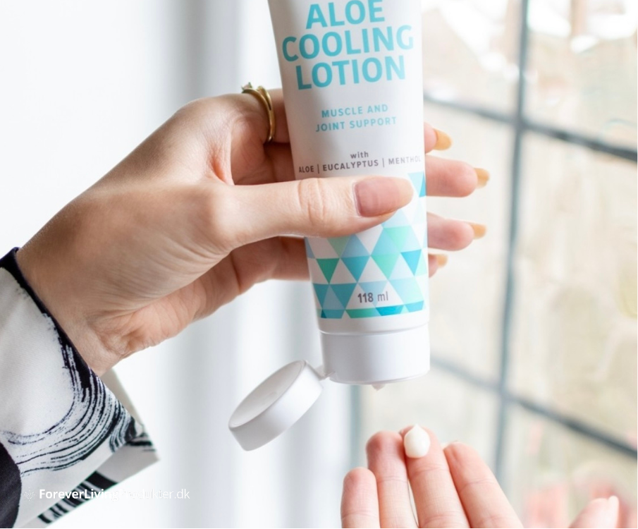 aloe cooling lotion tube